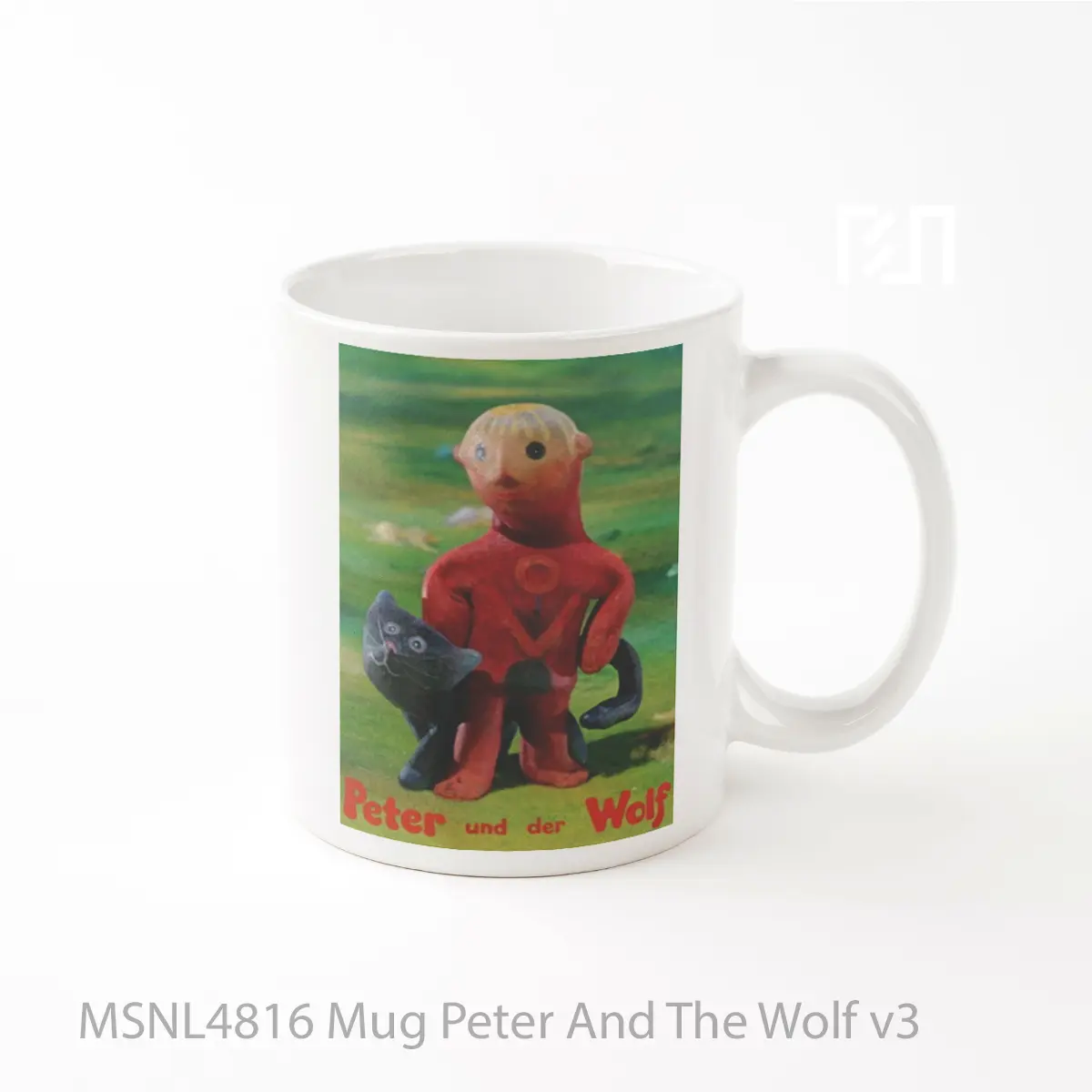 Mug Peter And The Wolf V3 Gelas Keramik Tema Film MSNL4816