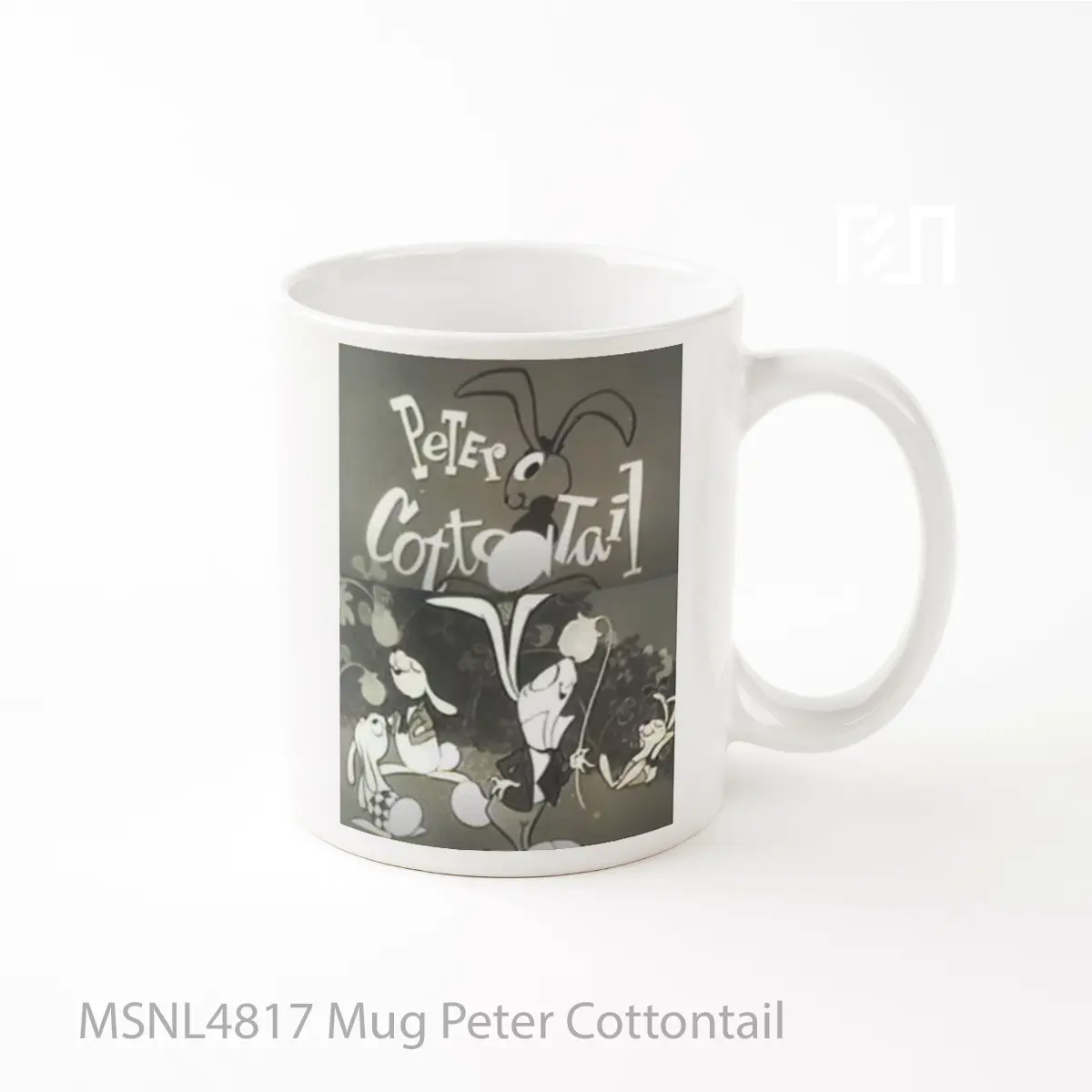 Mug Peter Cottontail Gelas Keramik Tema Film MSNL4817