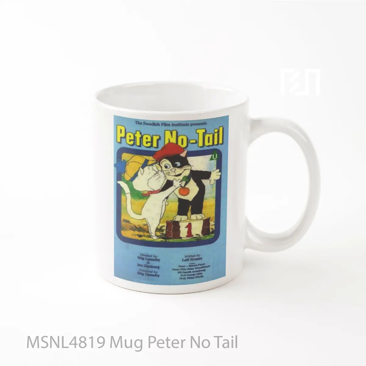 Mug Peter No Tail Gelas Keramik Tema Film MSNL4819