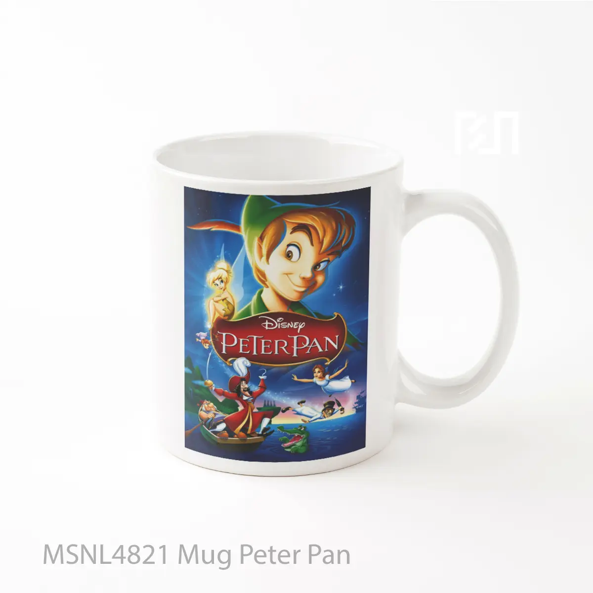 Mug Peter Pan Gelas Keramik Tema Film MSNL4821
