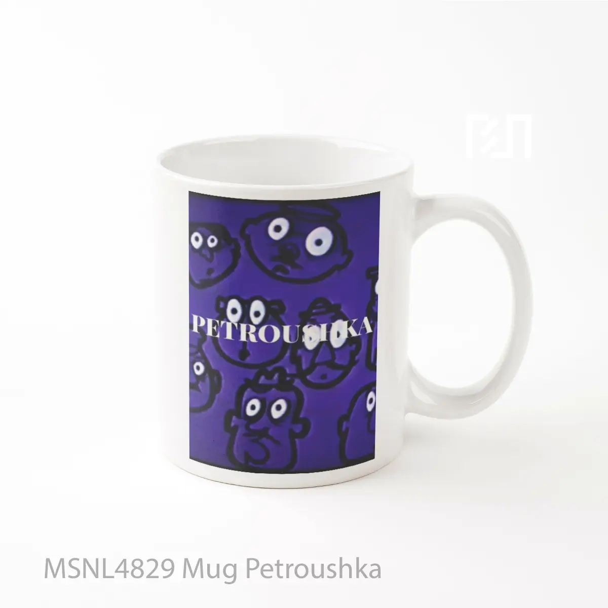 Mug Petroushka Gelas Keramik Tema Film MSNL4829