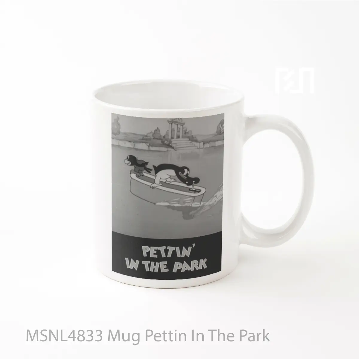 Mug Pettin In The Park Gelas Keramik Tema Film MSNL4833