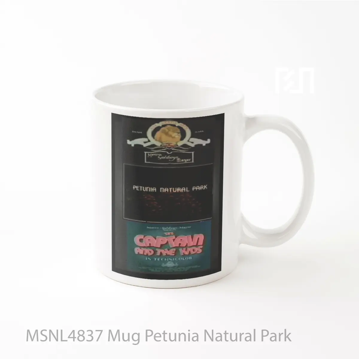 Mug Petunia Natural Park Gelas Keramik Tema Film MSNL4837