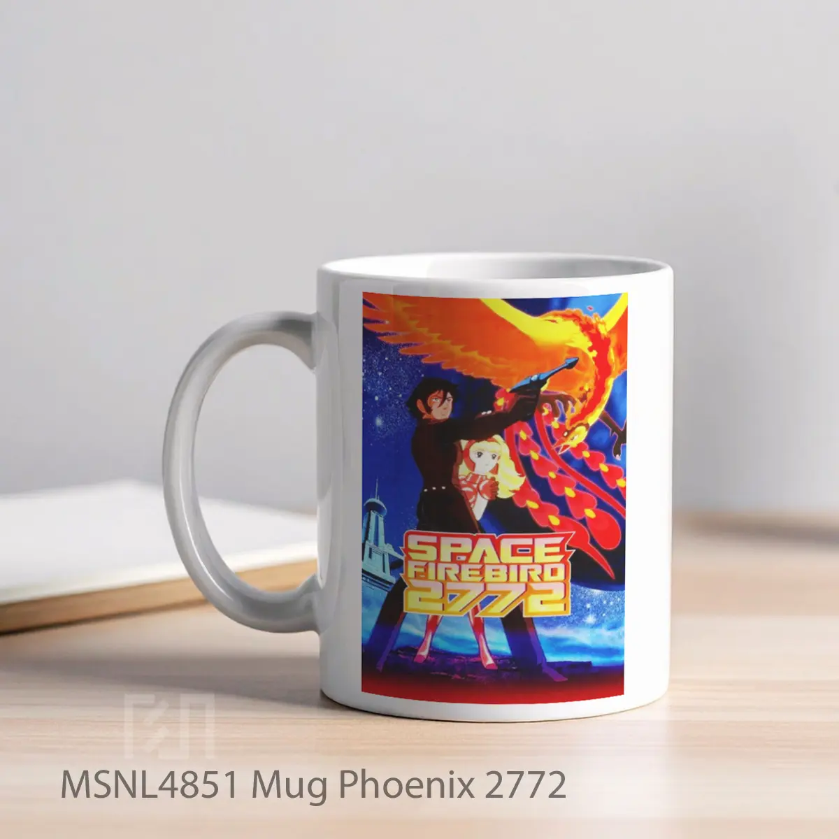 Mug Phoenix 2772 Gelas Keramik Tema Film MSNL4851 - Tampak Kiri