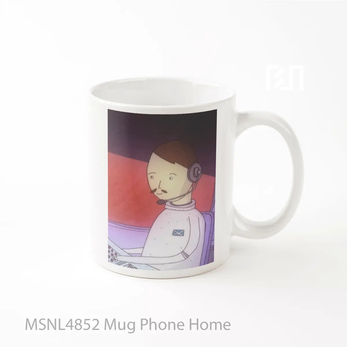 Mug Phone Home Gelas Keramik Tema Film MSNL4852