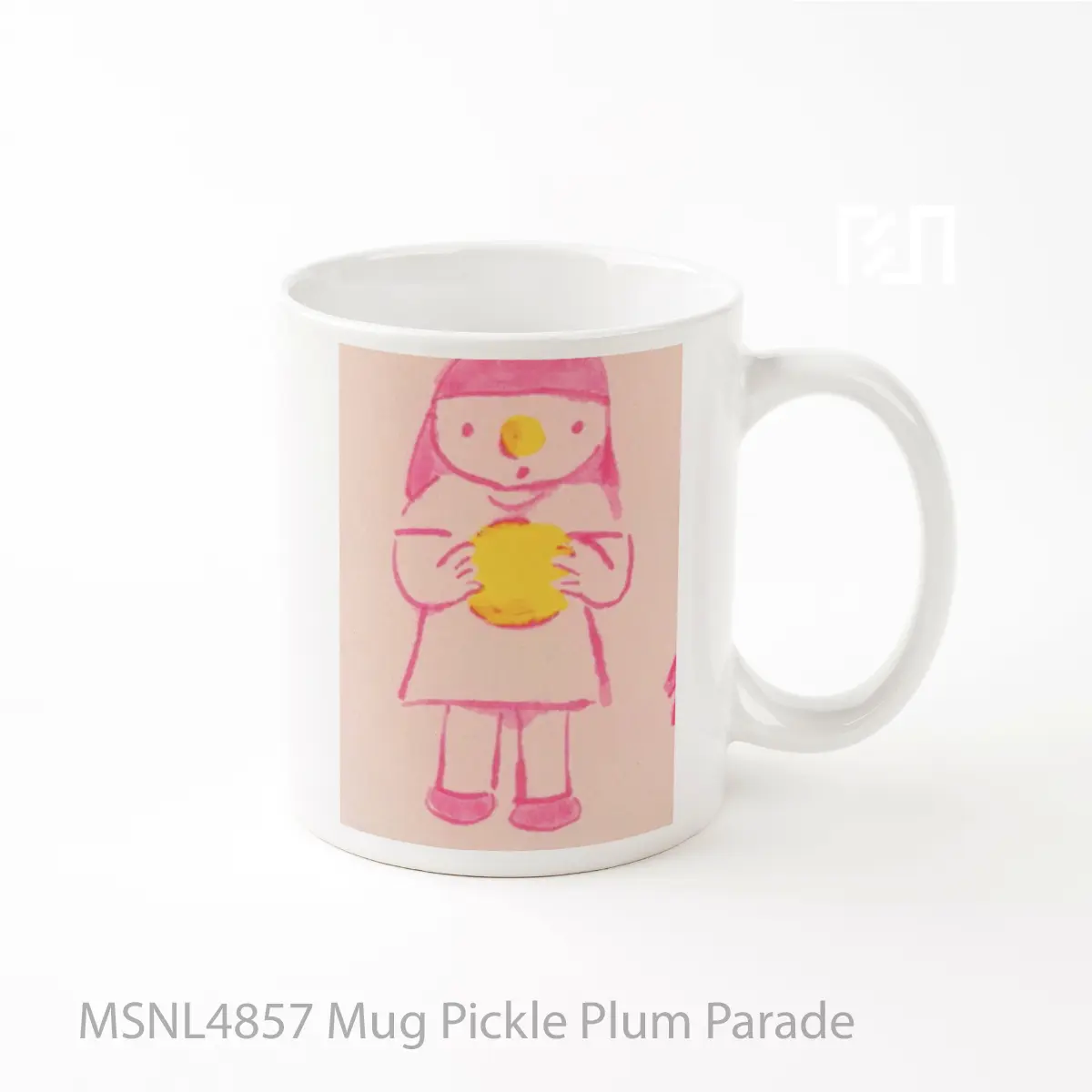 Mug Pickle Plum Parade Gelas Keramik Tema Film MSNL4857