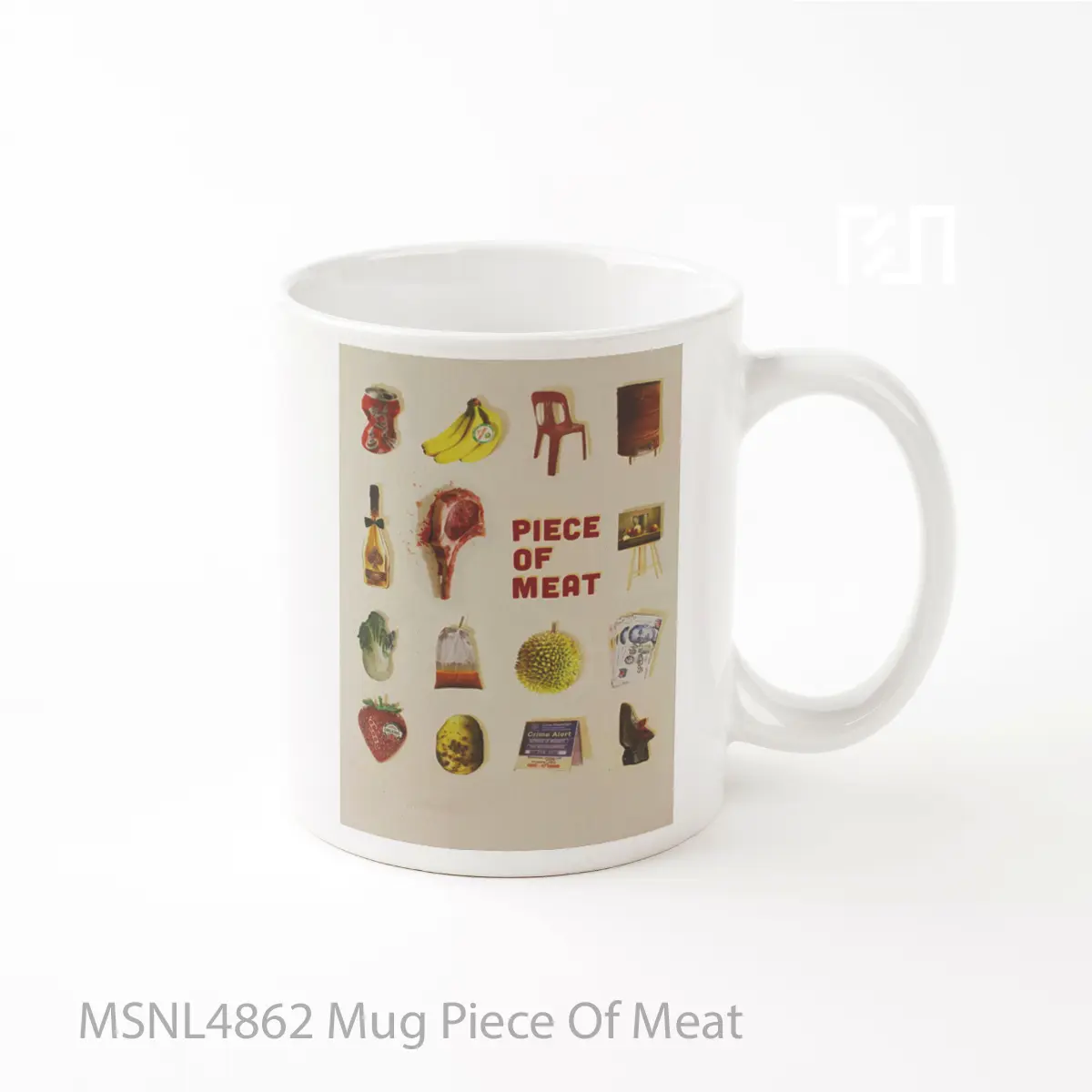 Mug Piece Of Meat Gelas Keramik Tema Film MSNL4862