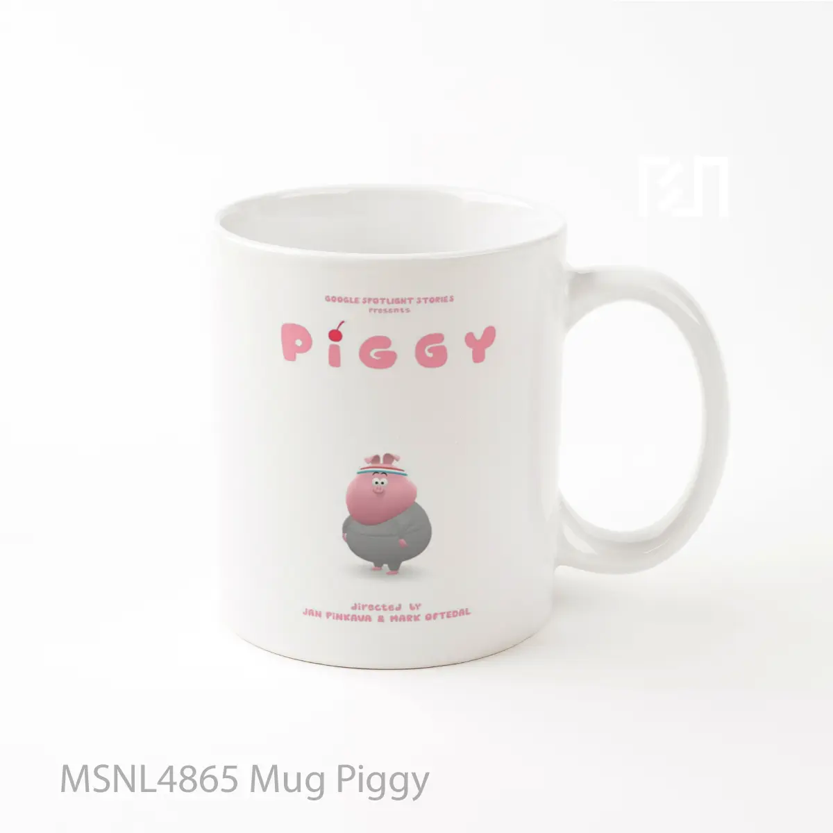 Mug Piggy Gelas Keramik Tema Film MSNL4865