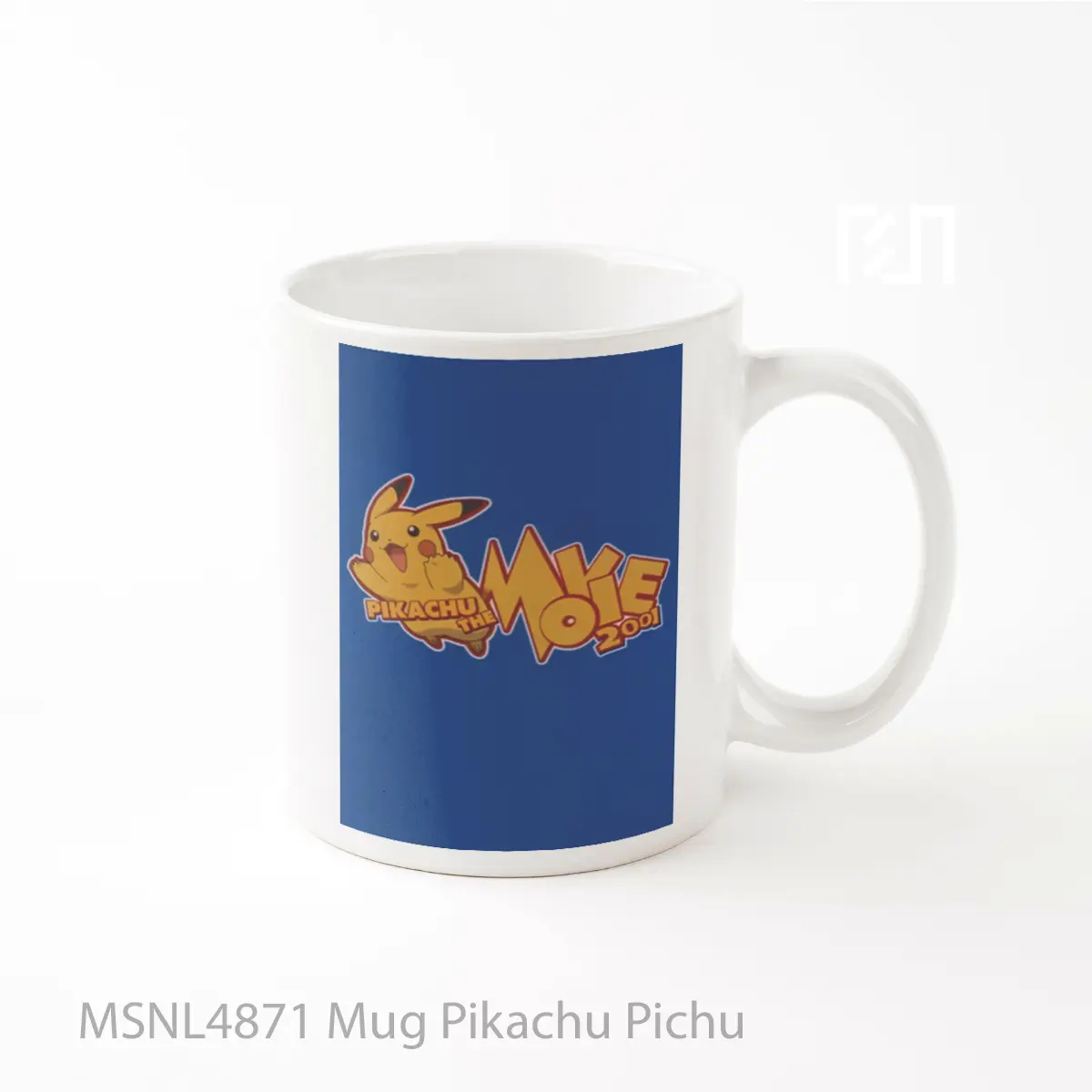 Mug Pikachu Pichu Gelas Keramik Tema Film MSNL4871