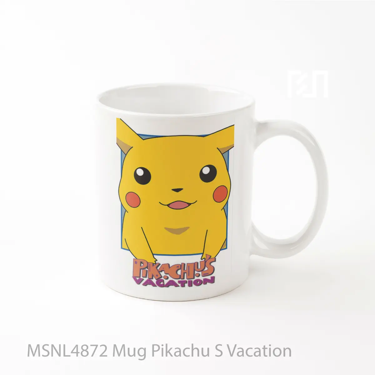 Mug Pikachu S Vacation Gelas Keramik Tema Film MSNL4872