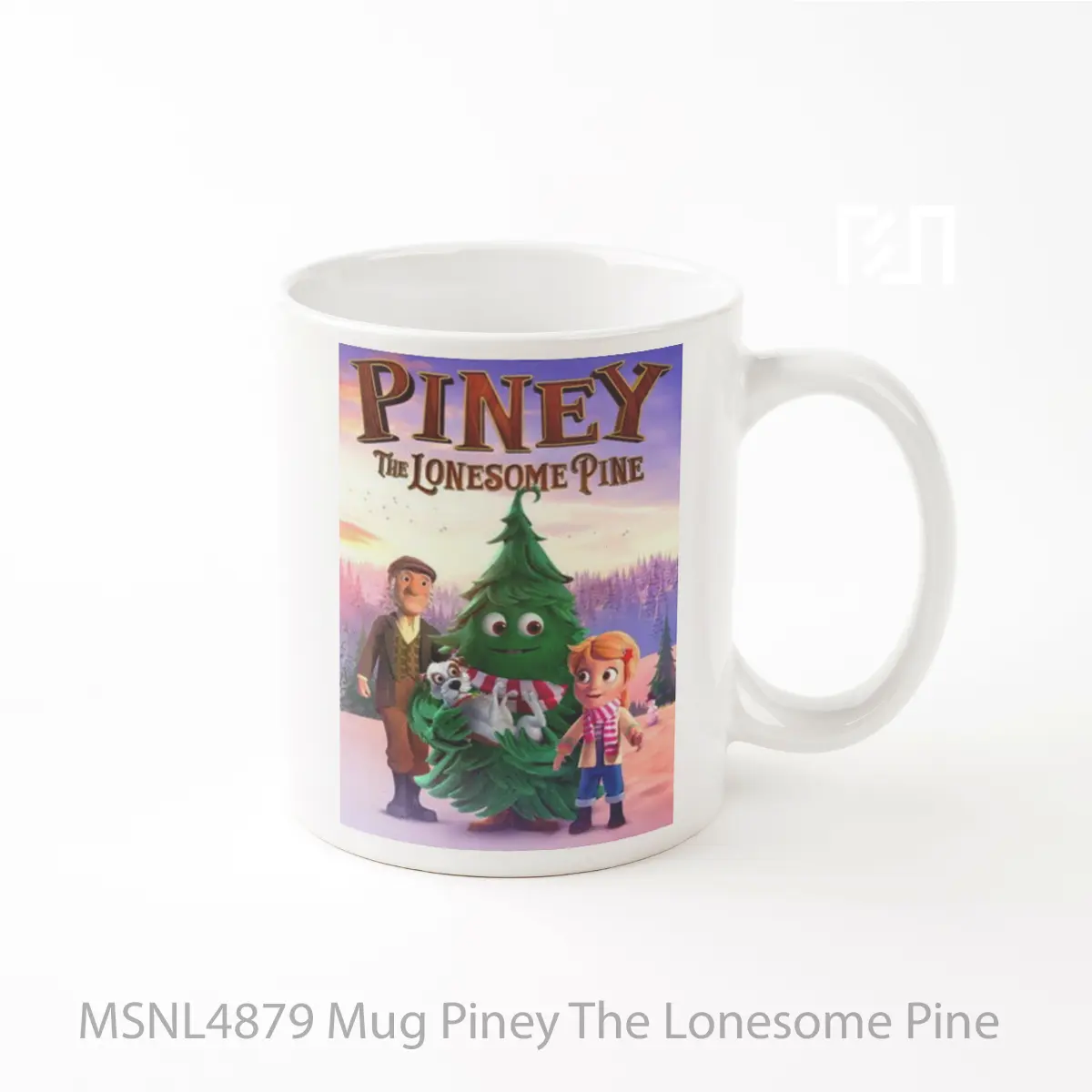 Mug Piney The Lonesome Pine Gelas Keramik Tema Film MSNL4879