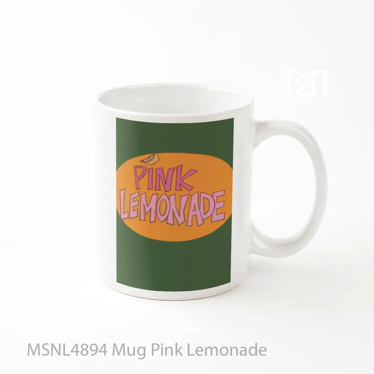 Mug Pink Lemonade Gelas Keramik Tema Film MSNL4894