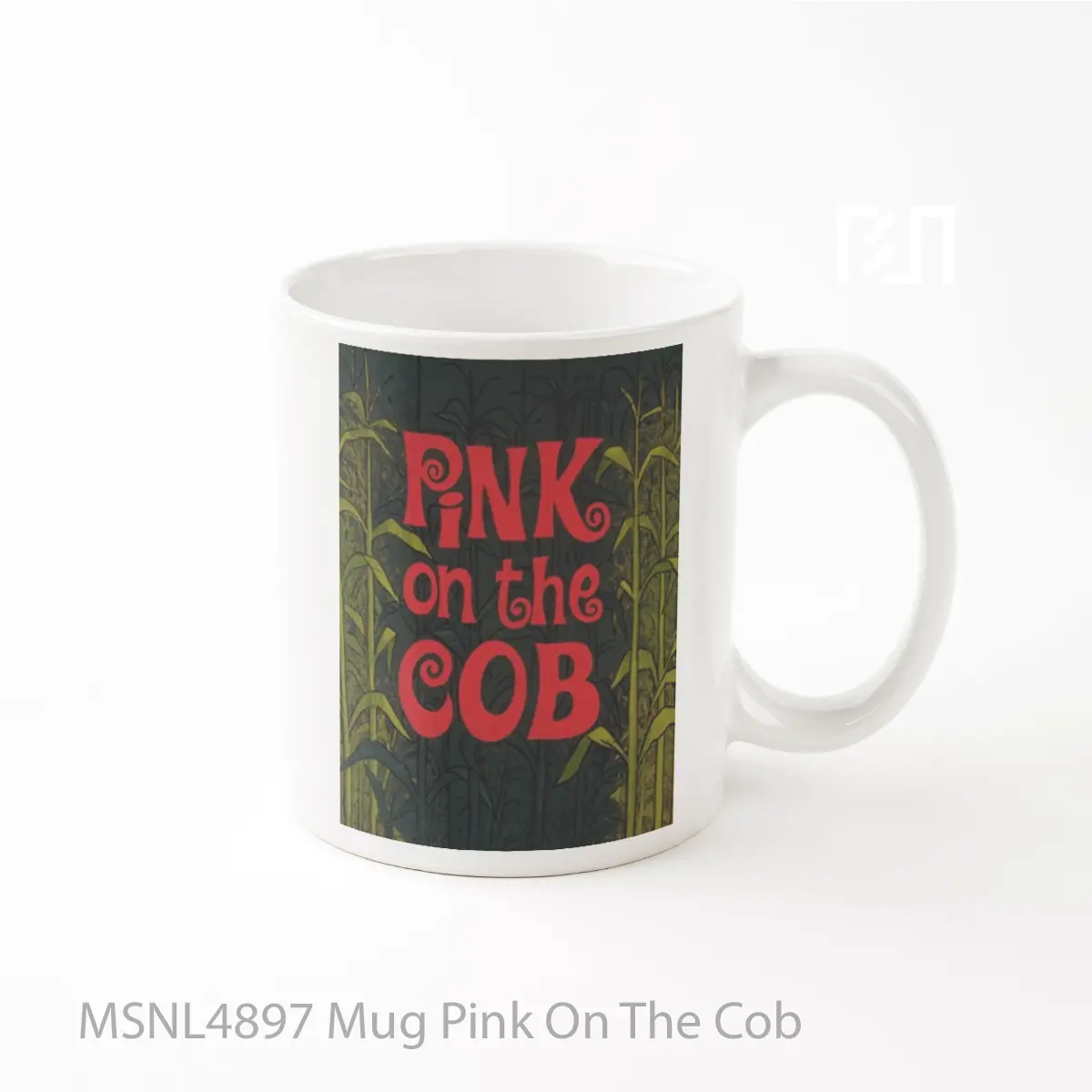 Mug Pink On The Cob Gelas Keramik Tema Film MSNL4897
