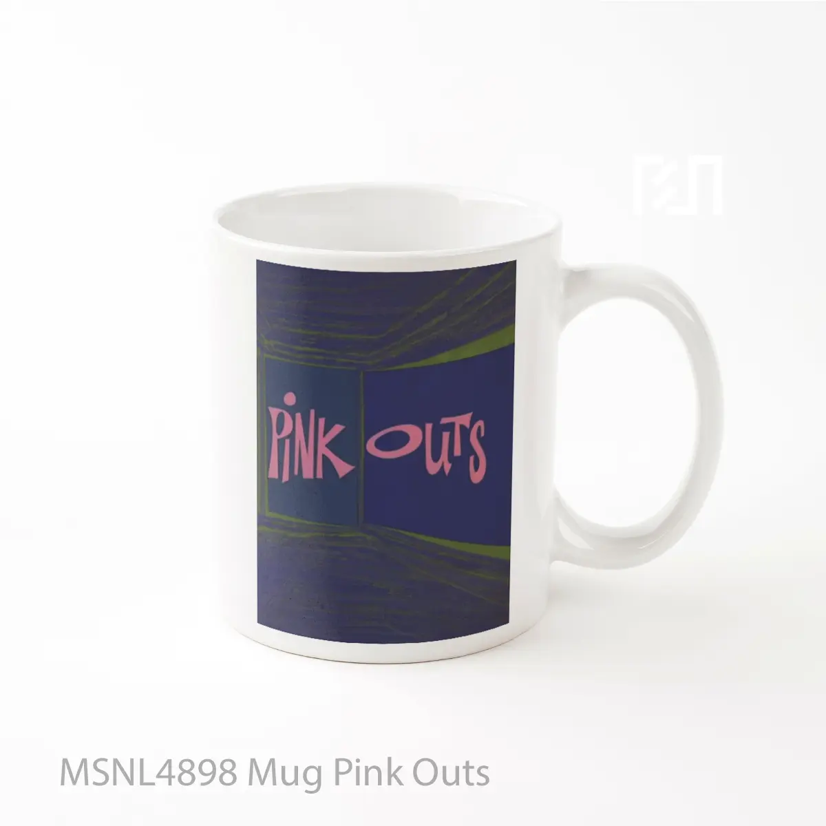 Mug Pink Outs Gelas Keramik Tema Film MSNL4898