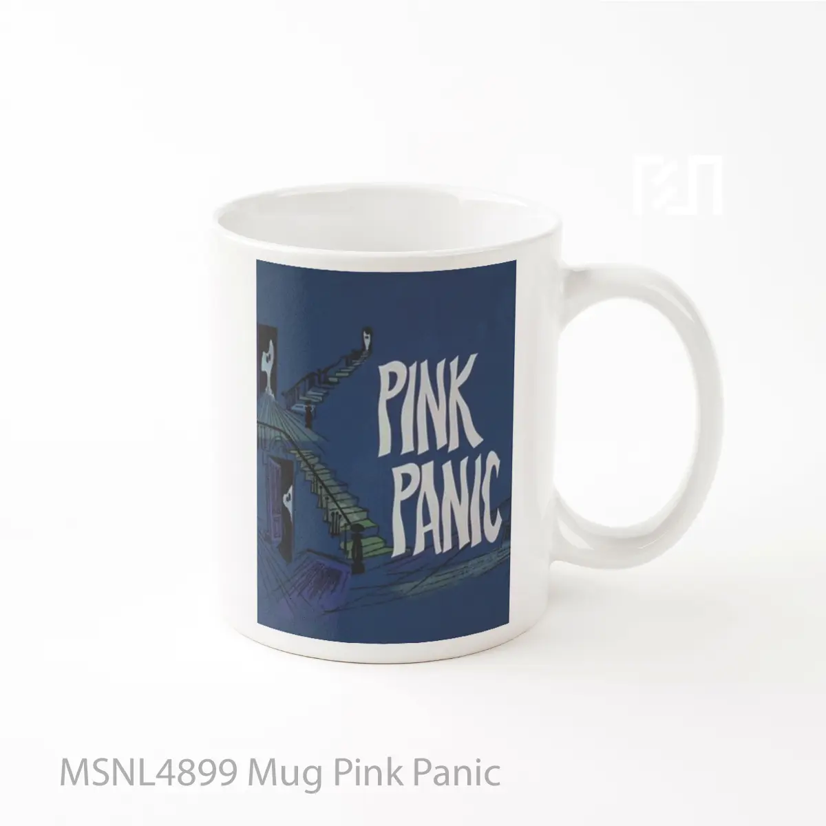 Mug Pink Panic Gelas Keramik Tema Film MSNL4899
