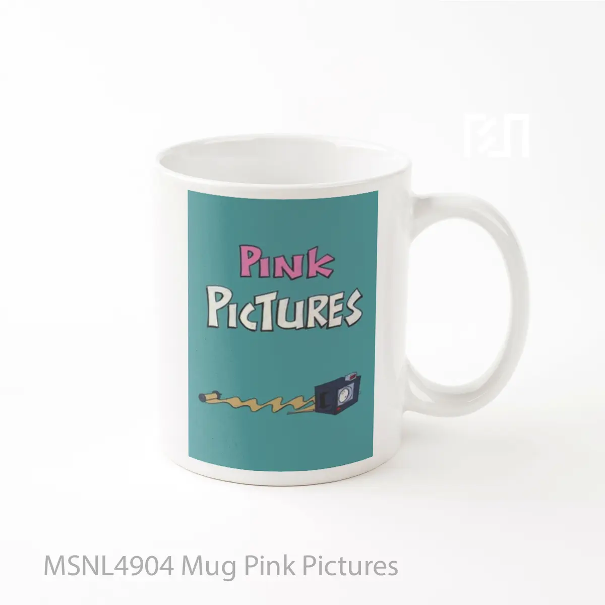 Mug Pink Pictures Gelas Keramik Tema Film MSNL4904