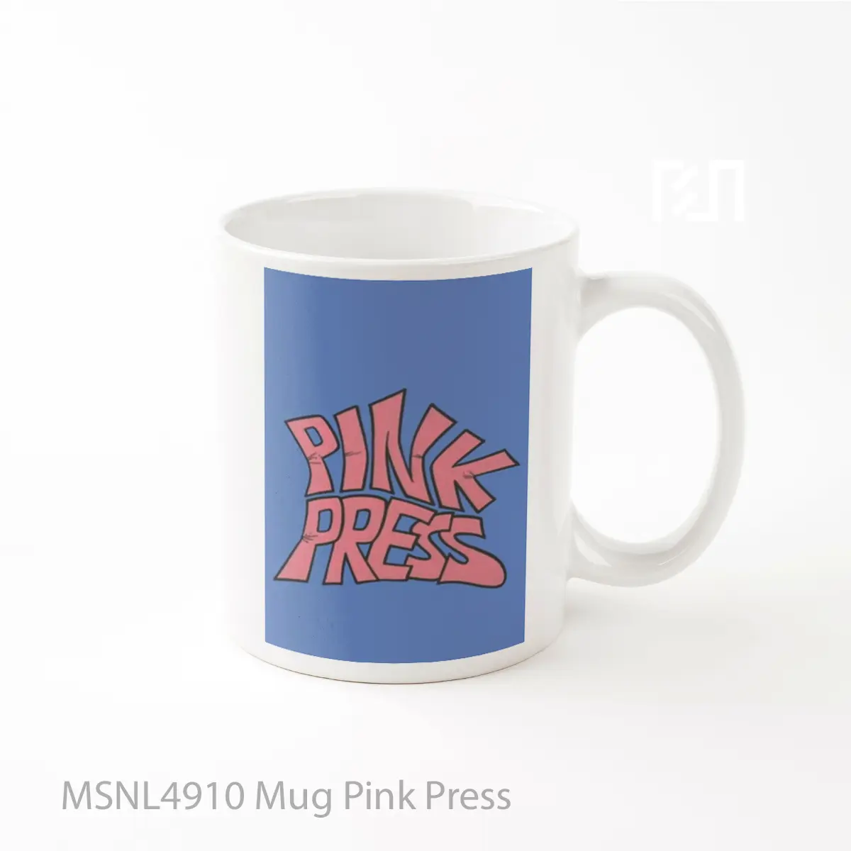 Mug Pink Press Gelas Keramik Tema Film MSNL4910