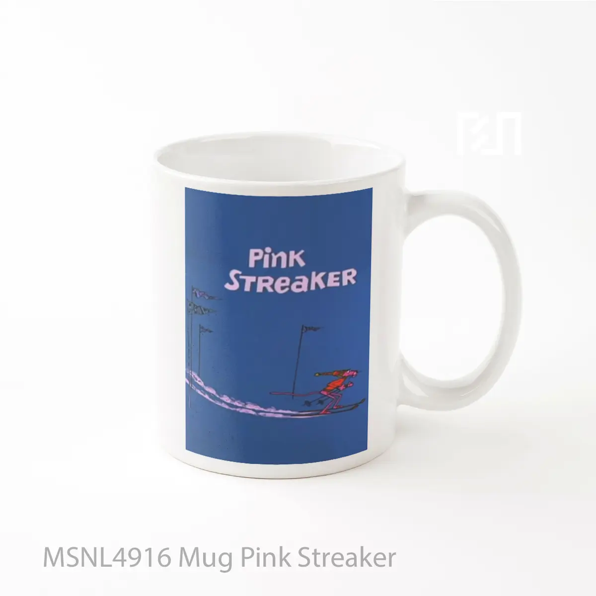 Mug Pink Streaker Gelas Keramik Tema Film MSNL4916