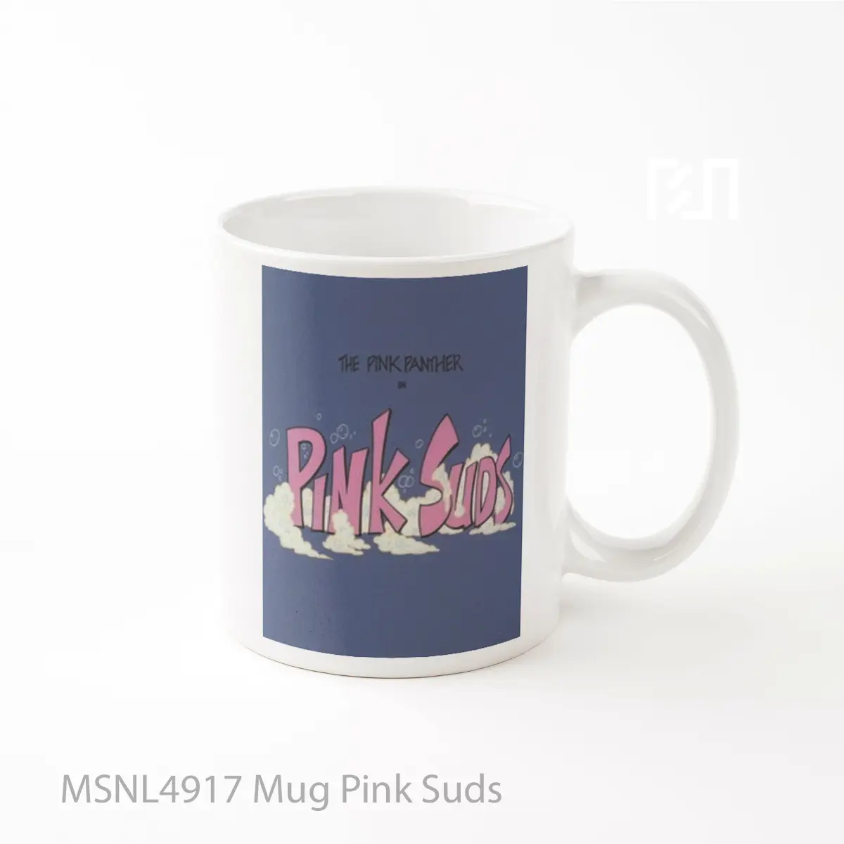 Mug Pink Suds Gelas Keramik Tema Film MSNL4917