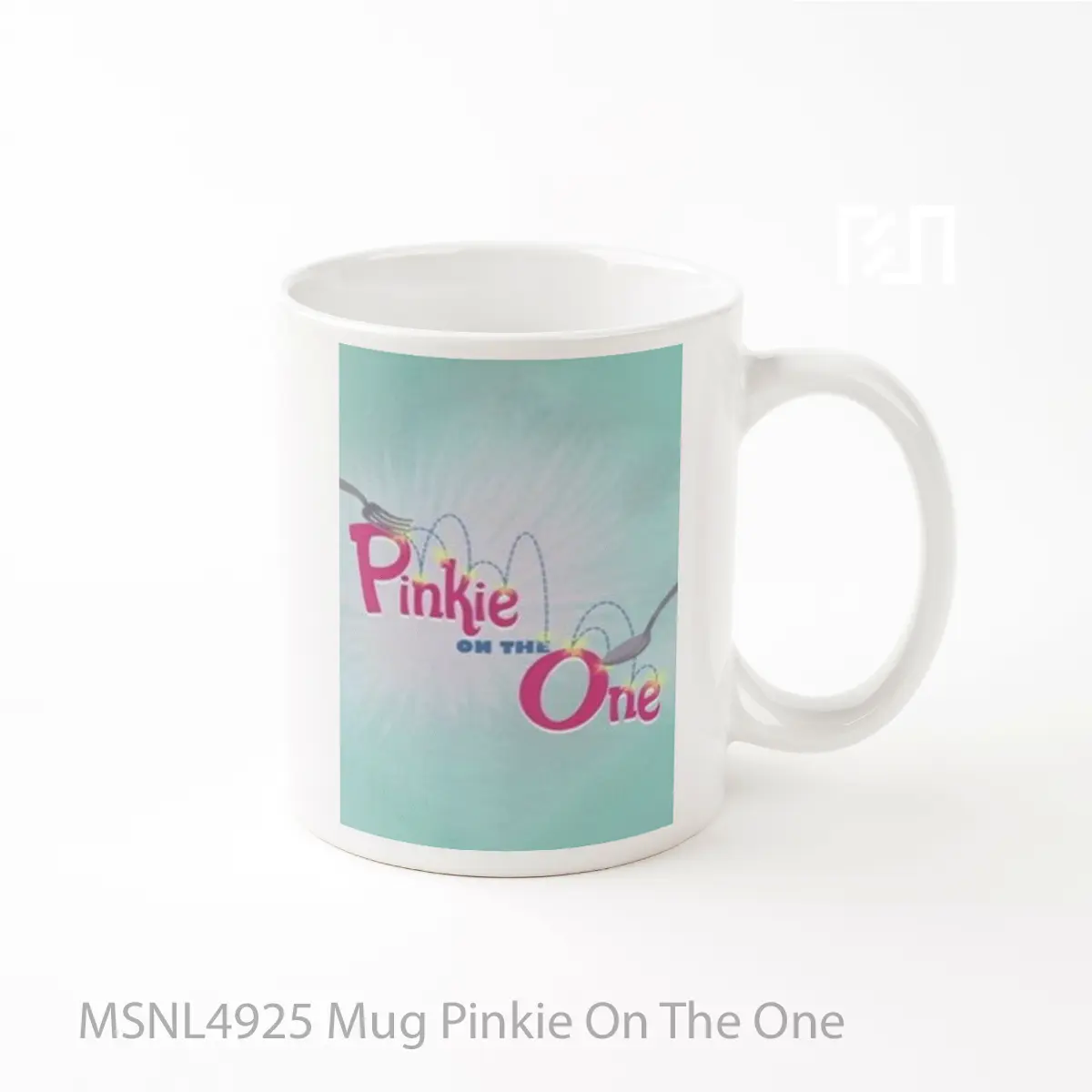 Mug Pinkie On The One Gelas Keramik Tema Film MSNL4925