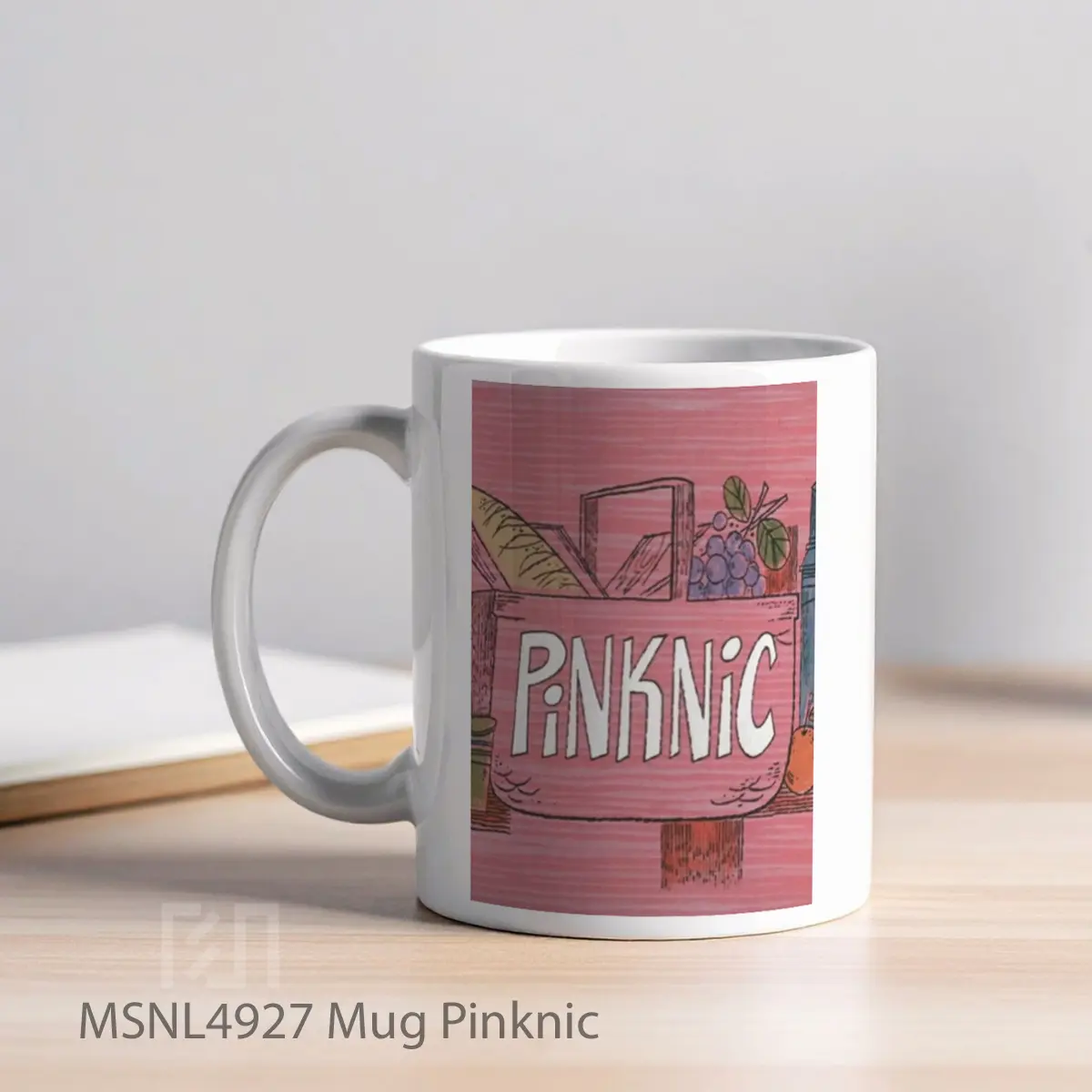 Mug Pinknic Gelas Keramik Tema Film MSNL4927 - Tampak Kiri