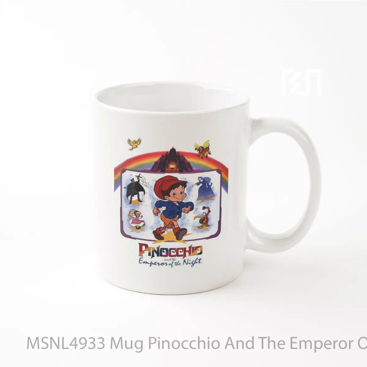 Mug Pinocchio And The Emperor Of The Night Gelas Keramik Tema Film MSNL4933