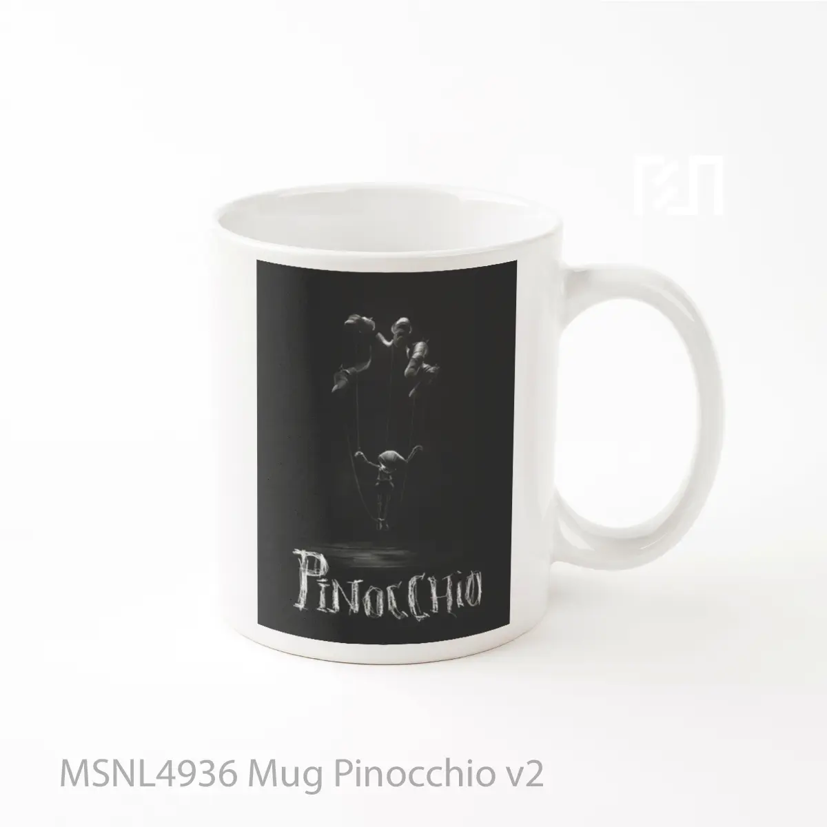 Mug Pinocchio V2 Gelas Keramik Tema Film MSNL4936