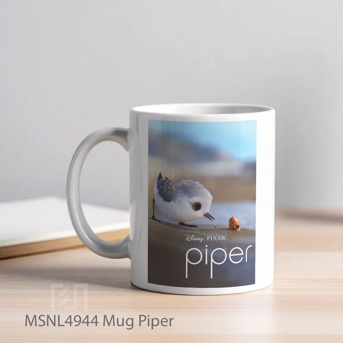 Mug Piper Gelas Keramik Tema Film MSNL4944 - Tampak Kiri