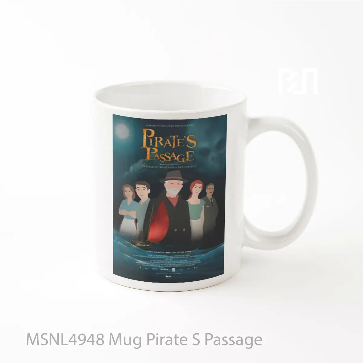 Mug Pirate S Passage Gelas Keramik Tema Film MSNL4948