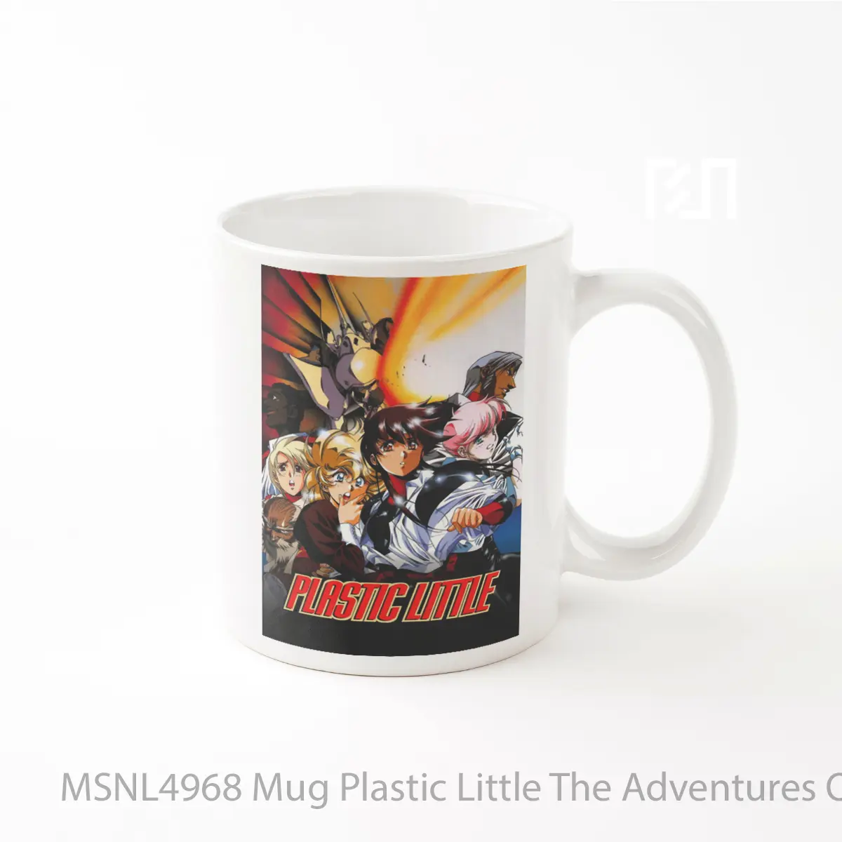 Mug Plastic Little The Adventures Of Captain Tita Gelas Keramik Tema Film MSNL4968