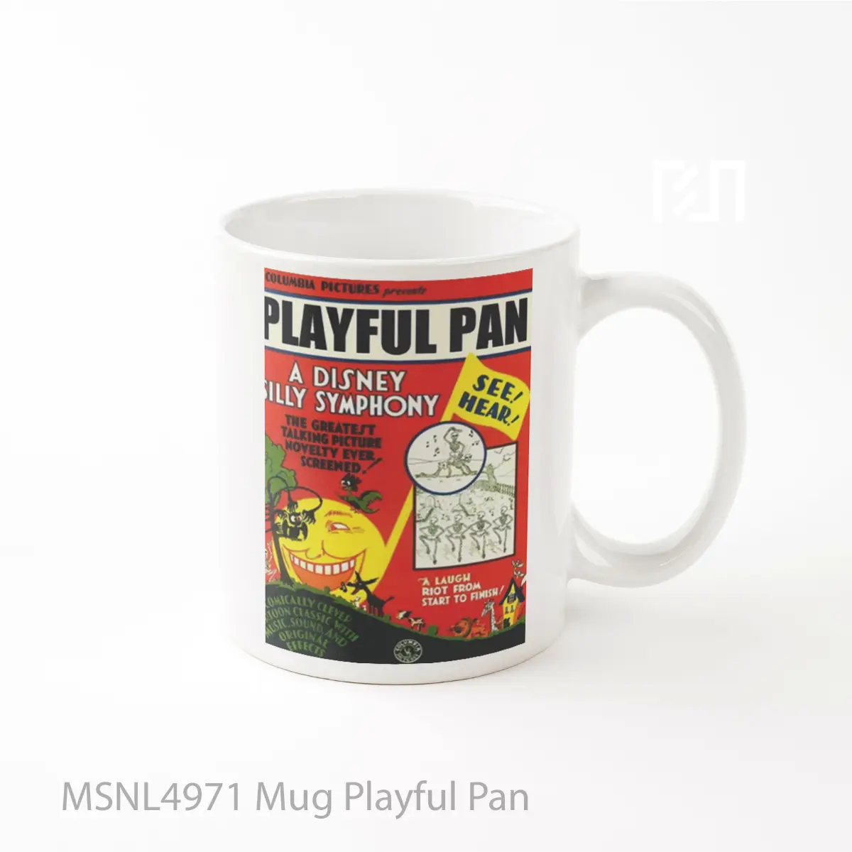 Mug Playful Pan Gelas Keramik Tema Film MSNL4971