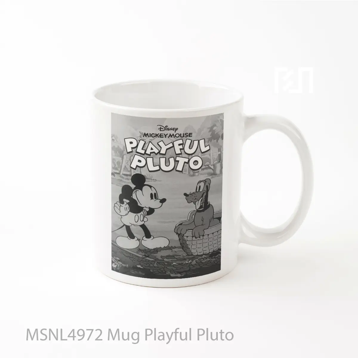 Mug Playful Pluto Gelas Keramik Tema Film MSNL4972
