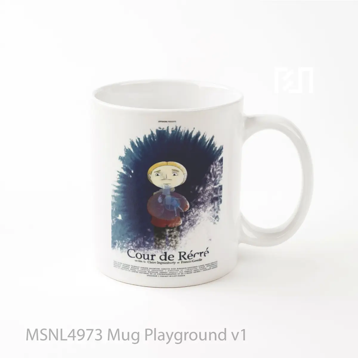 Mug Playground V1 Gelas Keramik Tema Film MSNL4973