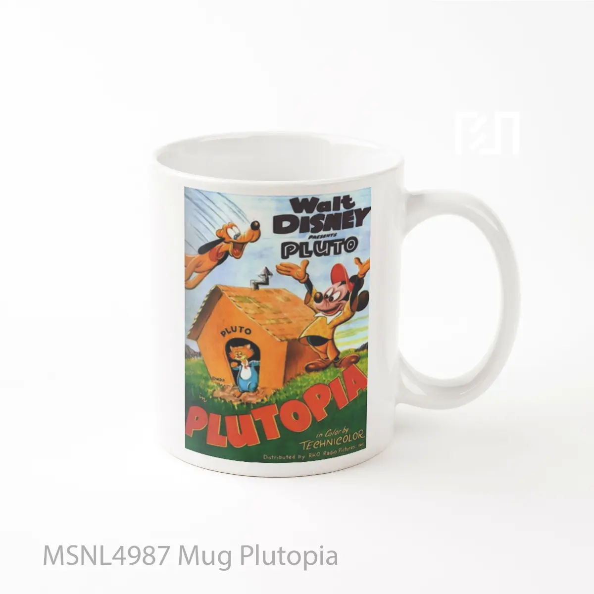 Mug Plutopia Gelas Keramik Tema Film MSNL4987