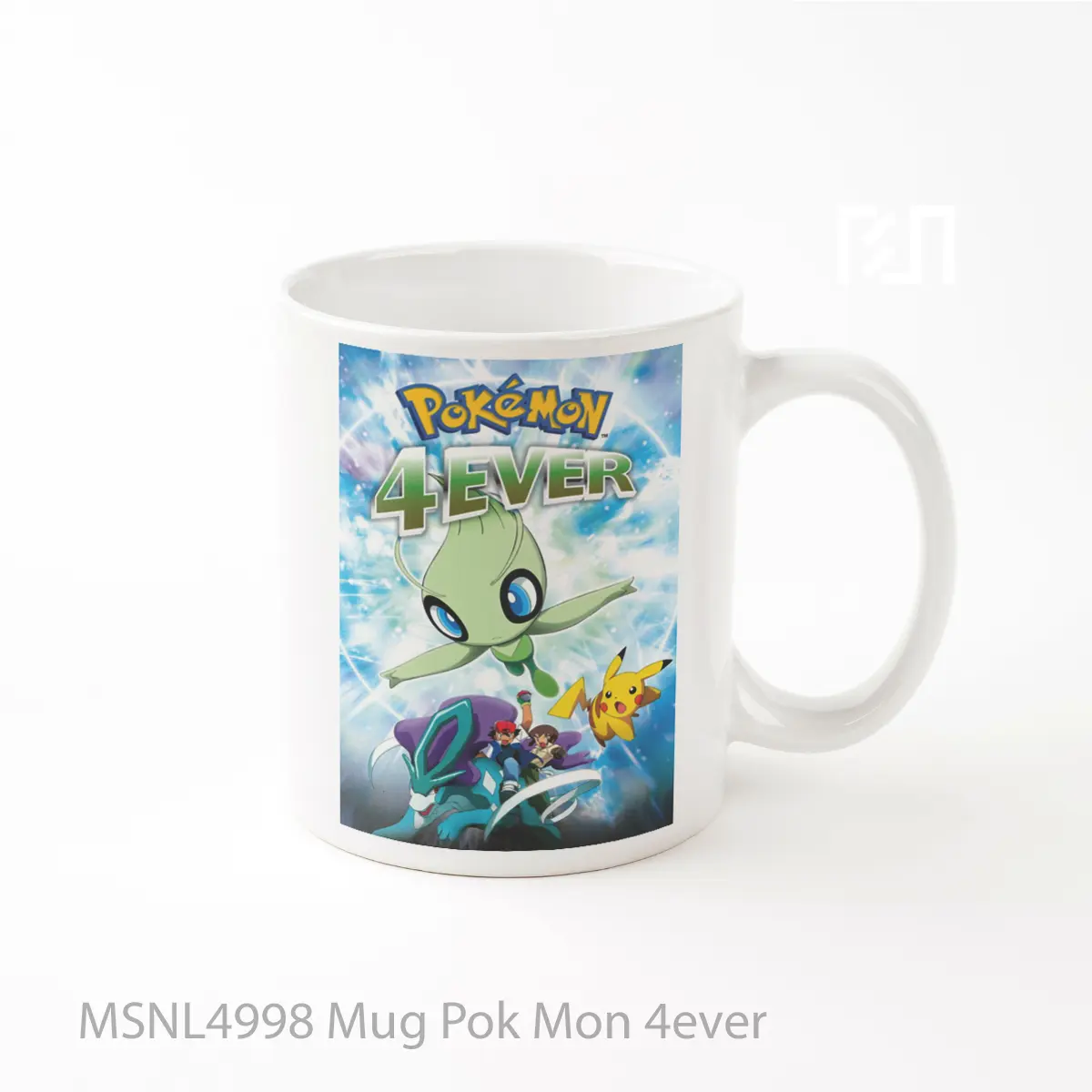 Mug Pok Mon 4ever Gelas Keramik Tema Film MSNL4998