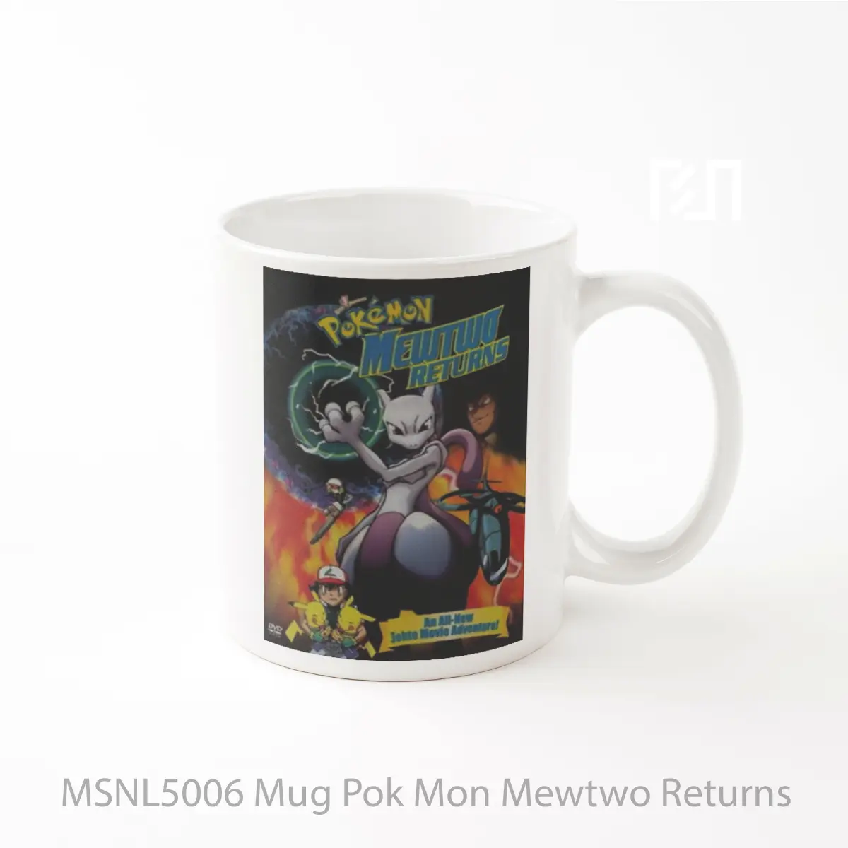Mug Pok Mon Mewtwo Returns Gelas Keramik Tema Film MSNL5006