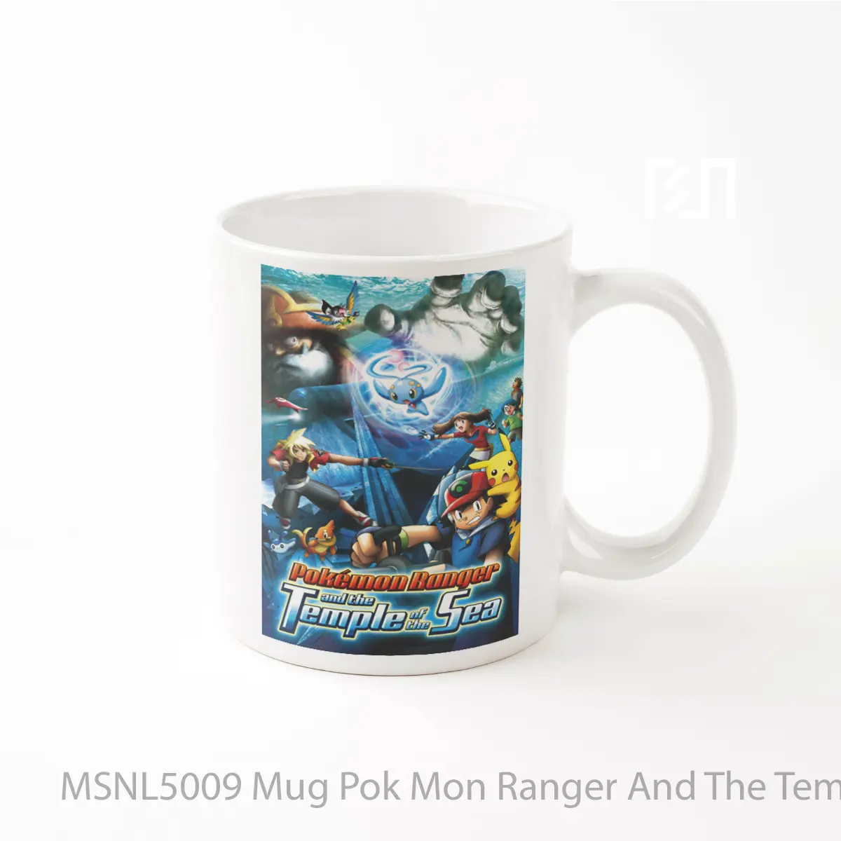 Mug Pok Mon Ranger And The Temple Of The Sea Gelas Keramik Tema Film MSNL5009