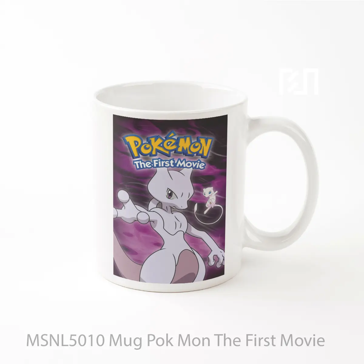 Mug Pok Mon The First Movie Gelas Keramik Tema Film MSNL5010