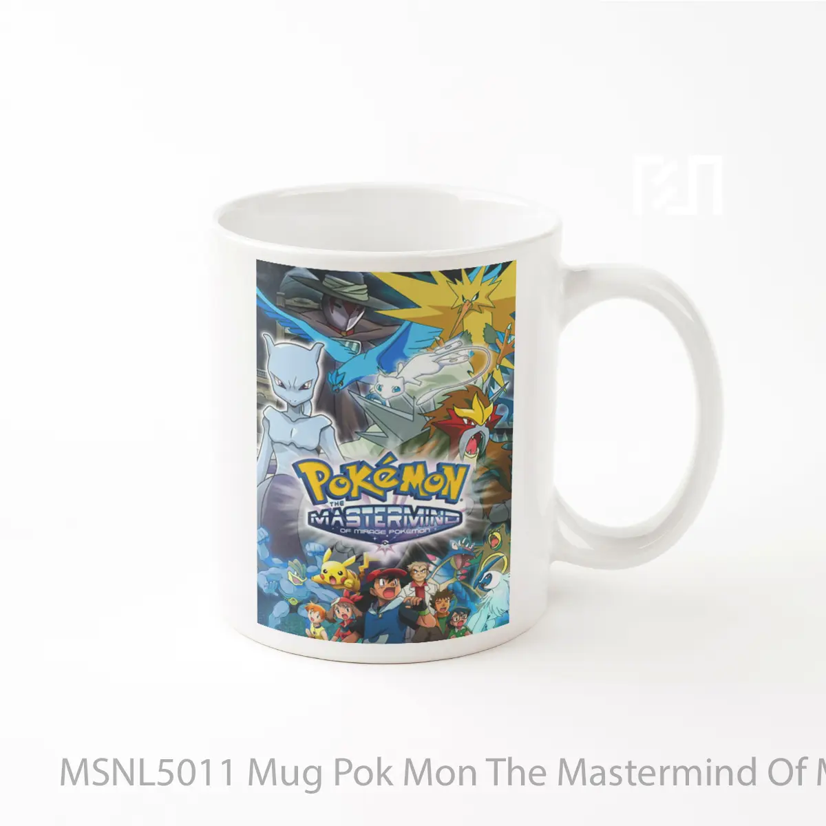 Mug Pok Mon The Mastermind Of Mirage Pok Mon Gelas Keramik Tema Film MSNL5011