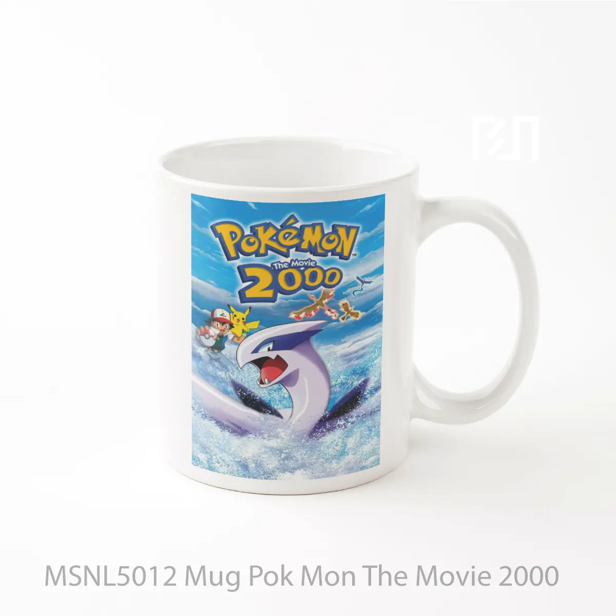 Mug Pok Mon The Movie 2000 Gelas Keramik Tema Film MSNL5012