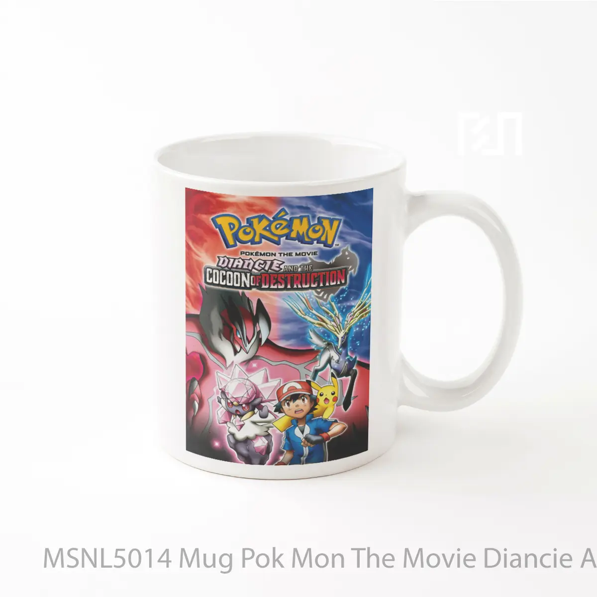 Mug Pok Mon The Movie Diancie And The Cocoon Of Destruction Gelas Keramik Tema Film MSNL5014