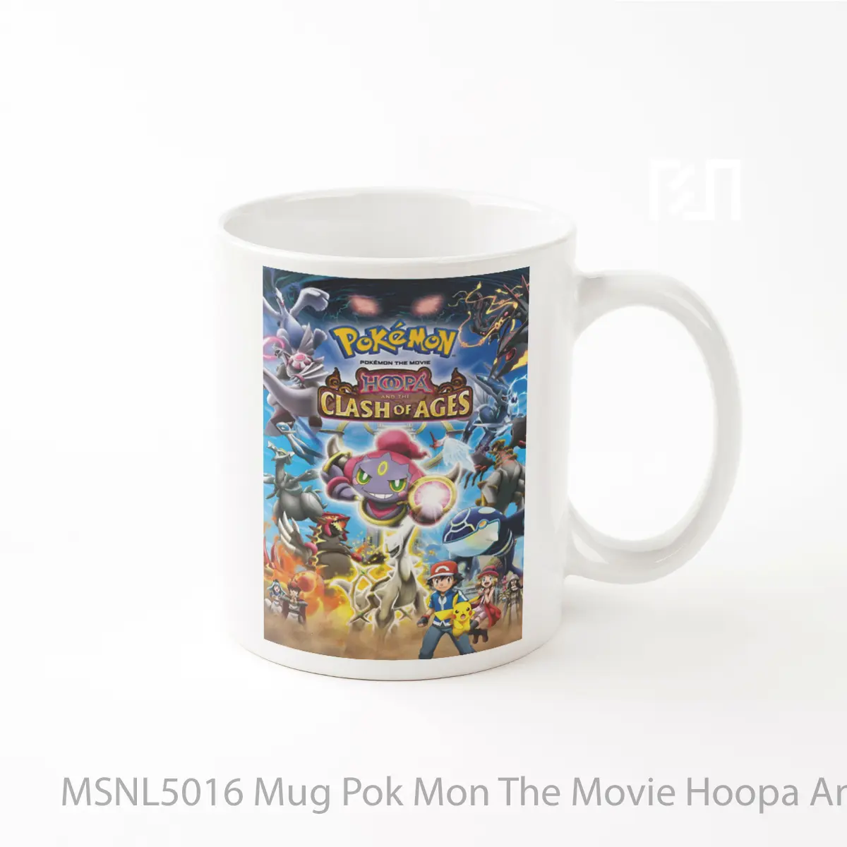Mug Pok Mon The Movie Hoopa And The Clash Of Ages Gelas Keramik Tema Film MSNL5016