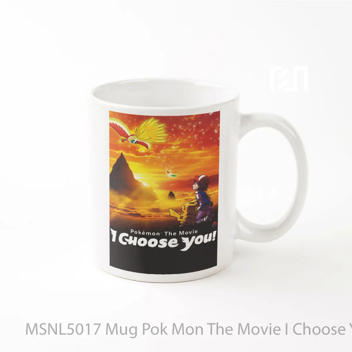 Mug Pok Mon The Movie I Choose You Gelas Keramik Tema Film MSNL5017