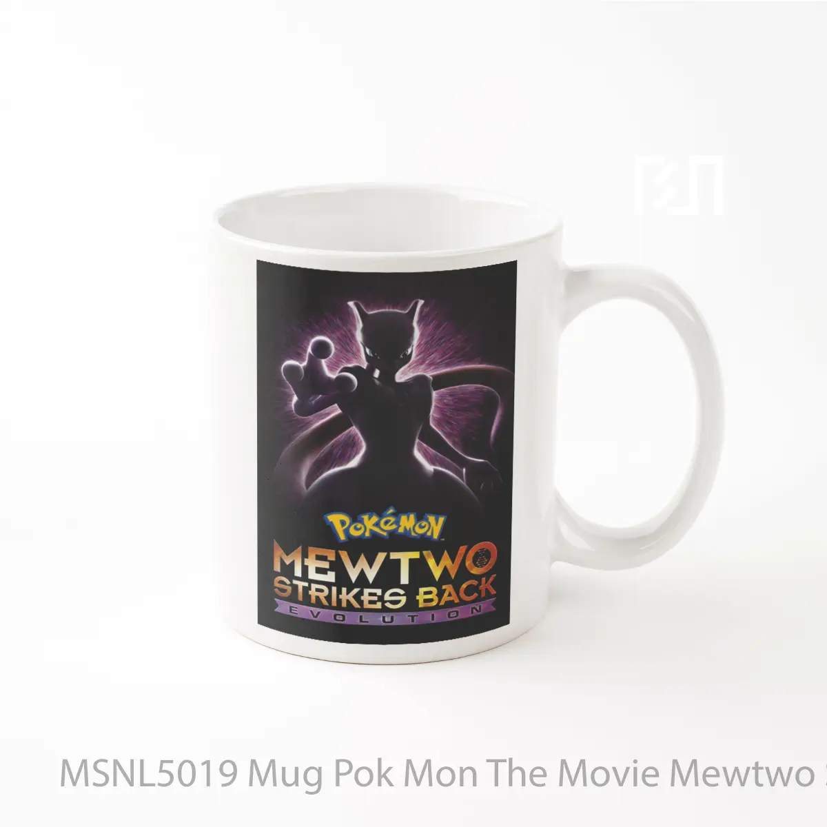 Mug Pok Mon The Movie Mewtwo Strikes Back Evolution Gelas Keramik Tema Film MSNL5019