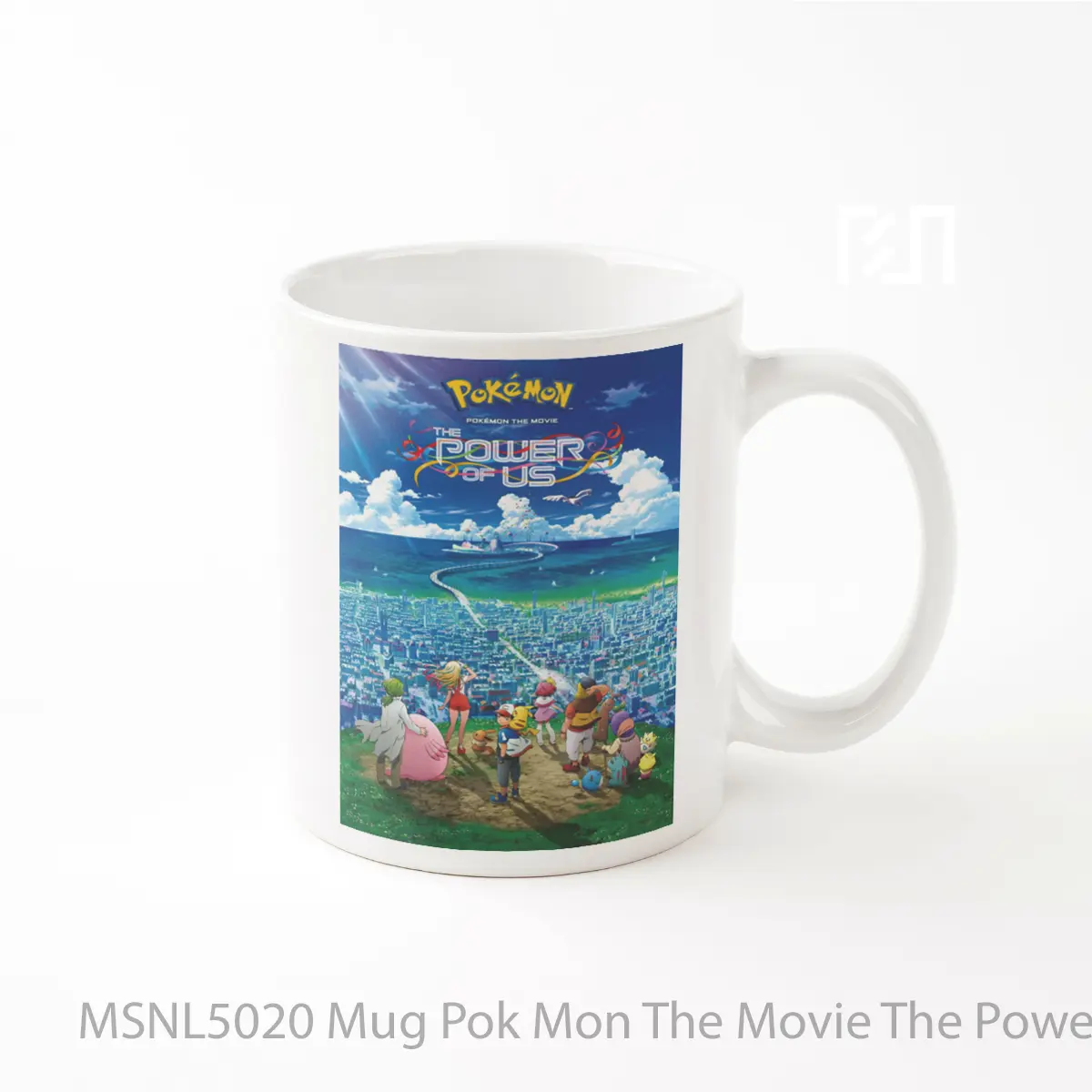 Mug Pok Mon The Movie The Power Of Us Gelas Keramik Tema Film MSNL5020