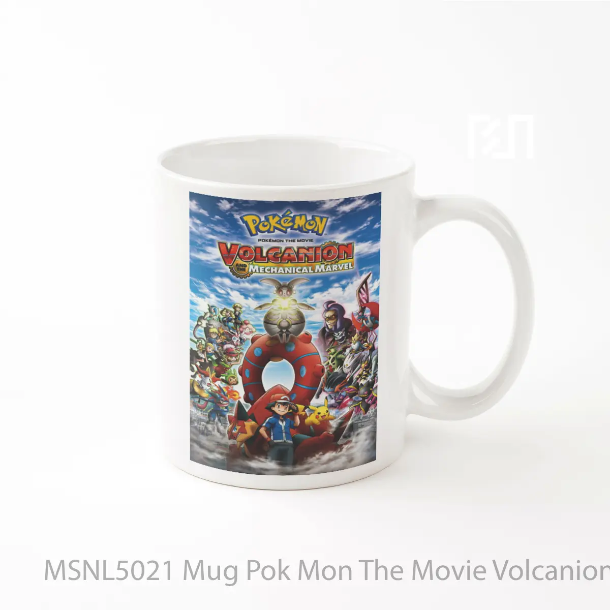 Mug Pok Mon The Movie Volcanion And The Mechanical Marvel Gelas Keramik Tema Film MSNL5021