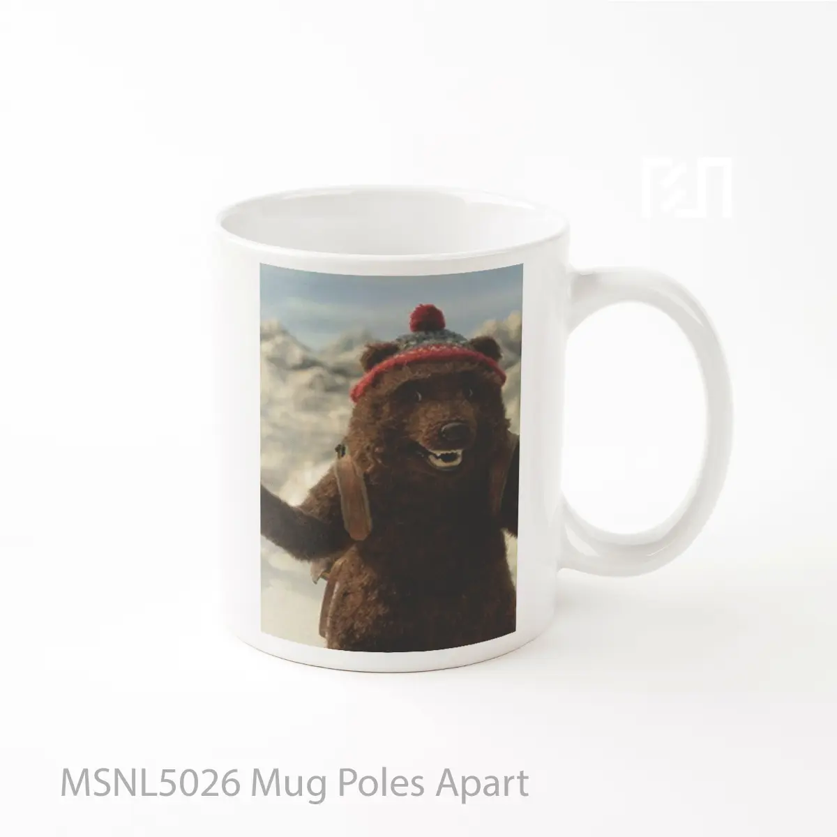 Mug Poles Apart Gelas Keramik Tema Film MSNL5026