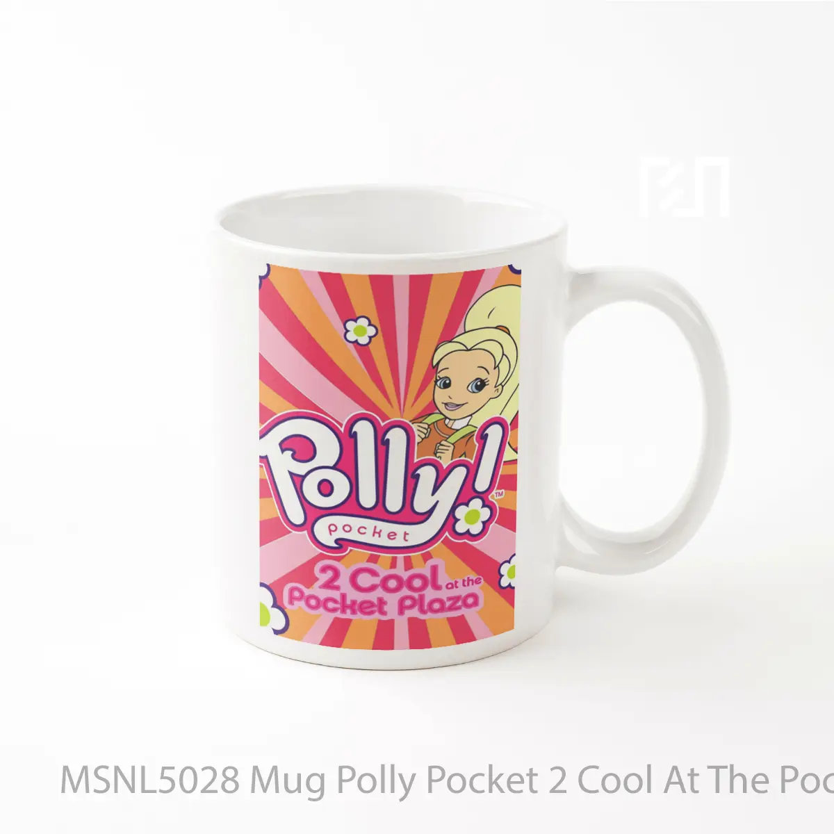 Mug Polly Pocket 2 Cool At The Pocket Plaza Gelas Keramik Tema Film MSNL5028