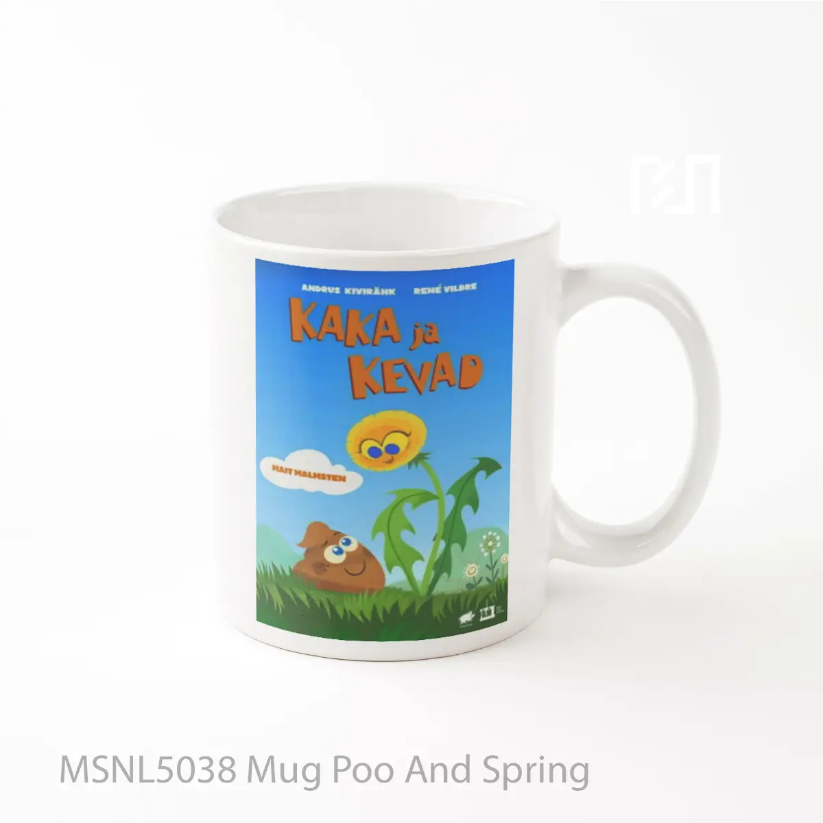 Mug Poo And Spring Gelas Keramik Tema Film MSNL5038