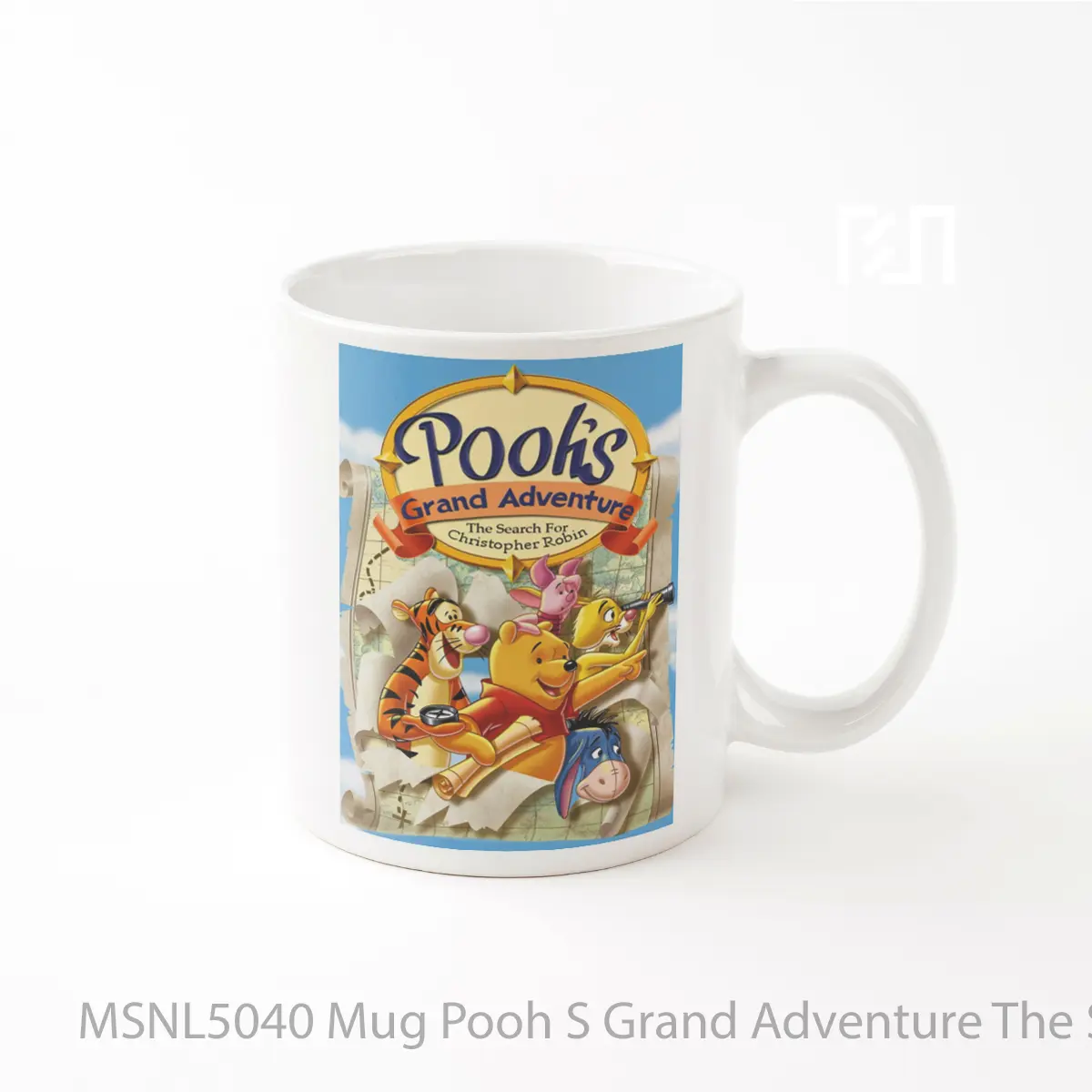Mug Pooh S Grand Adventure The Search For Christopher Robin Gelas Keramik Tema Film MSNL5040